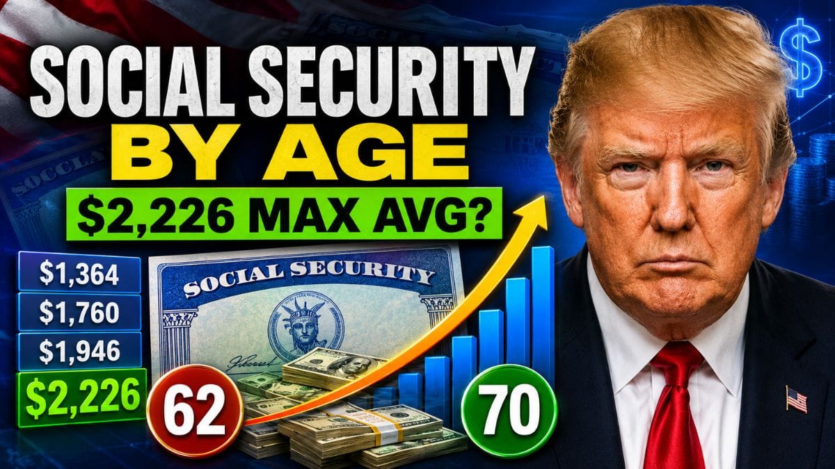 Social Security Checks by Age in 2026 – See How Your Monthly Benefit Compares