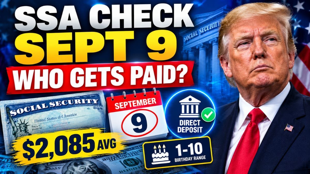 Social Security Payments This Week – Who Gets a Check on September 9 and How Much Could It Be?