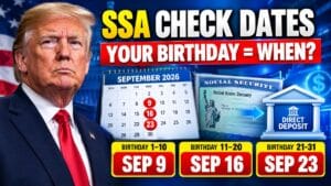 Social Security September 2026 – Check Your Birthday Range to See When Your Payment Is Due