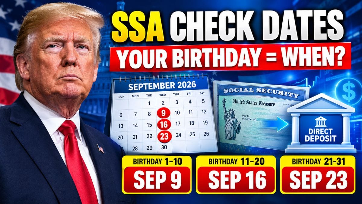 Social Security September 2026 – Check Your Birthday Range to See When Your Payment Is Due