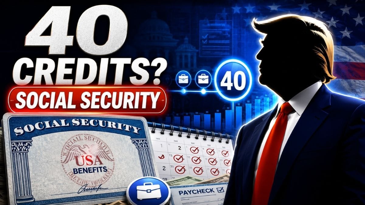 Social Security Work Credits Explained – The 40 Credit Rule Many Workers Miss