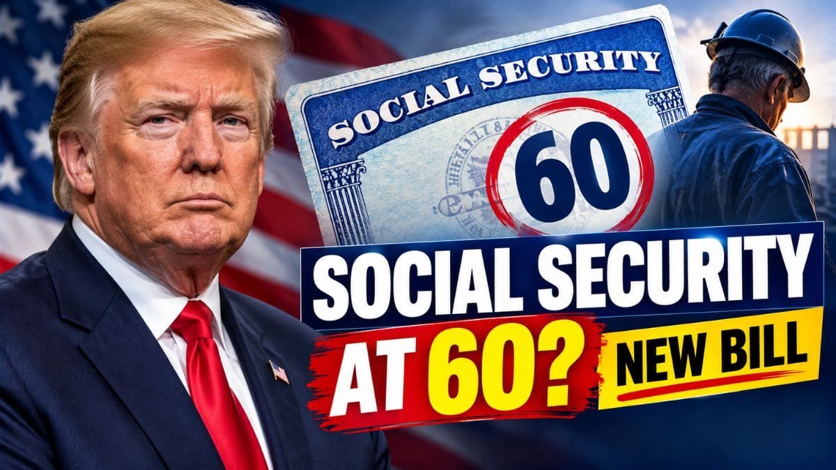 Social Security at 60? This Proposed Bill Could Change Retirement for Some Workers