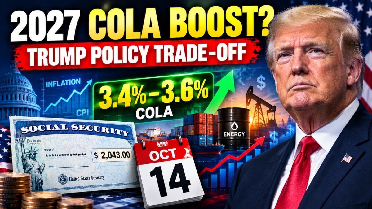 Social Security’s 2027 COLA Could Get a Trump-Policy Boost – But Retirees May Face a Trade-Off