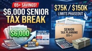 Trump’s New Senior Tax Break – What Americans 65 and Older Need to Know About the Savings