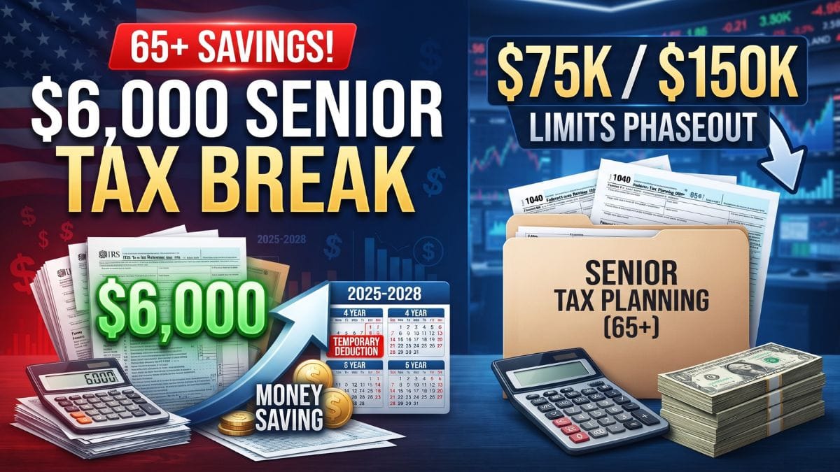 Trump’s New Senior Tax Break – What Americans 65 and Older Need to Know About the Savings