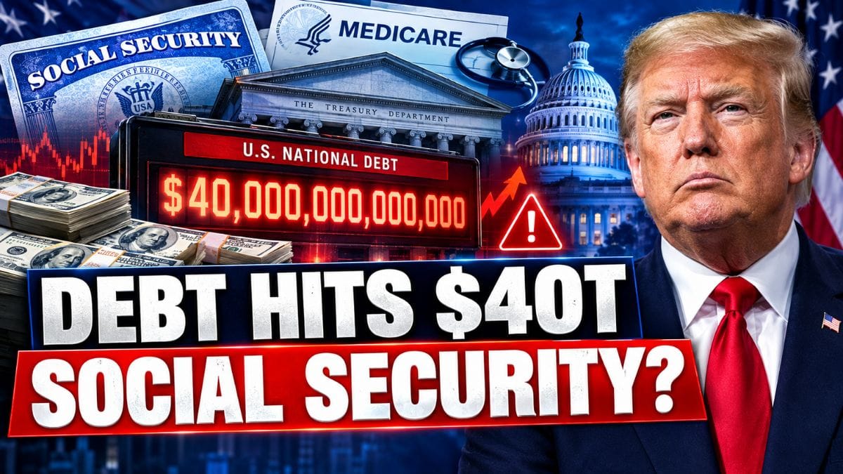 U.S. Debt Tops $40 Trillion – What It Could Mean for Social Security and Medicare