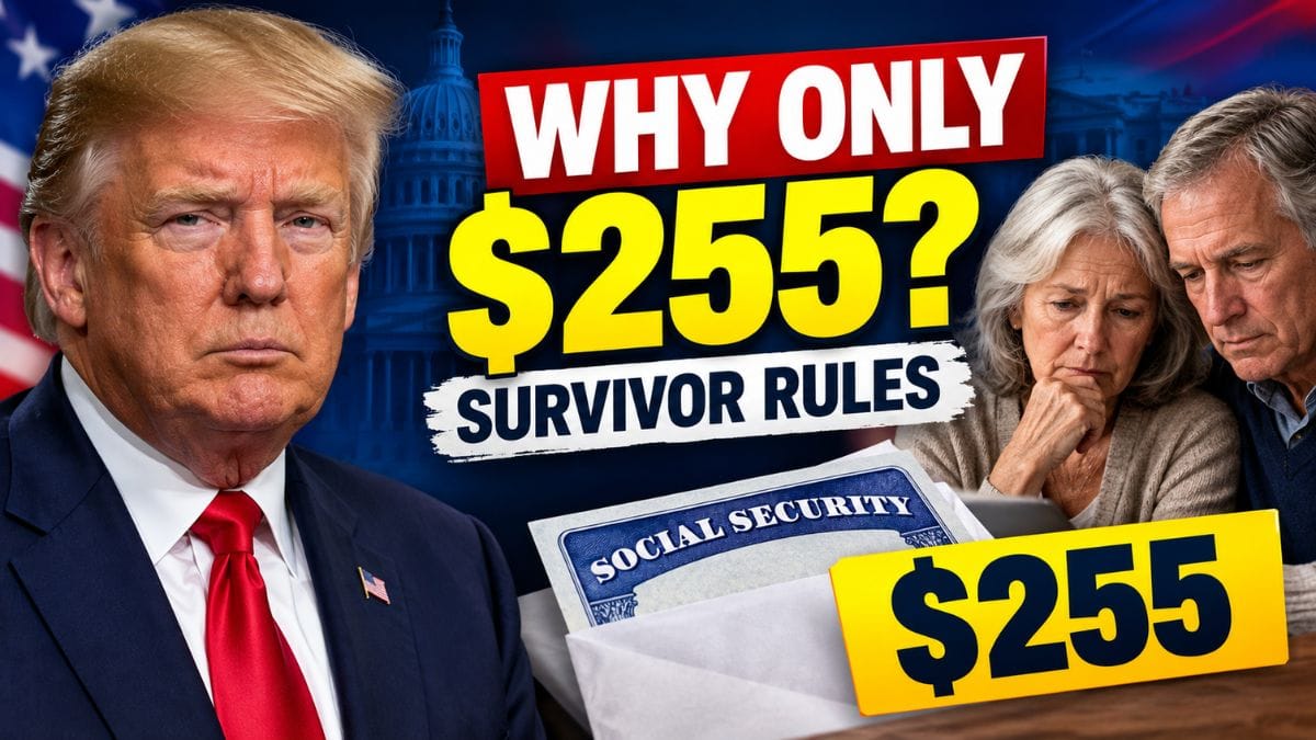 Why Some Families Get Just $255 From Social Security After a Death – The Survivor Rules Are More Complicated