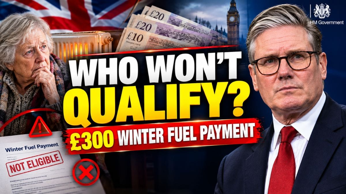 Winter Fuel Payment 2026 – These People May Not Qualify for the £300 DWP Support