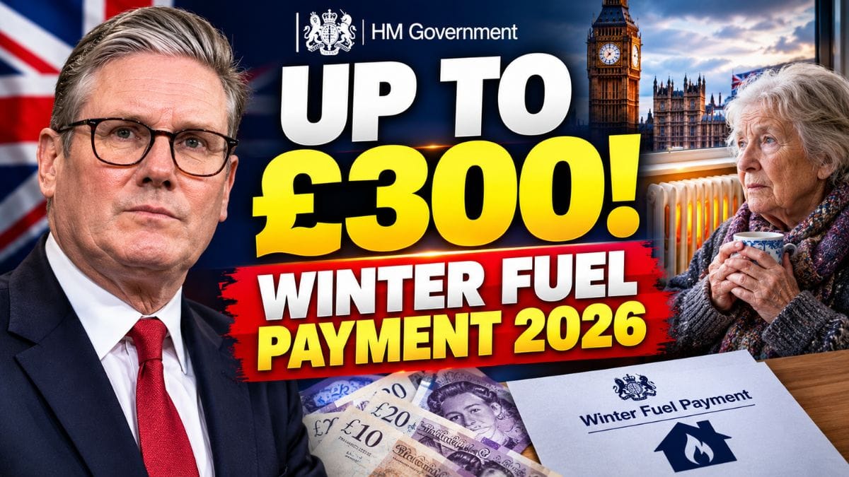 Winter Fuel Payment 2026 – Who Could Get Up to £300 and When the Money Will Arrive