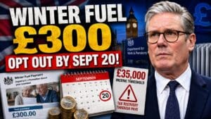 Winter Fuel Payment – Pensioners Have Until September 20 to Opt Out of This Year’s Payment