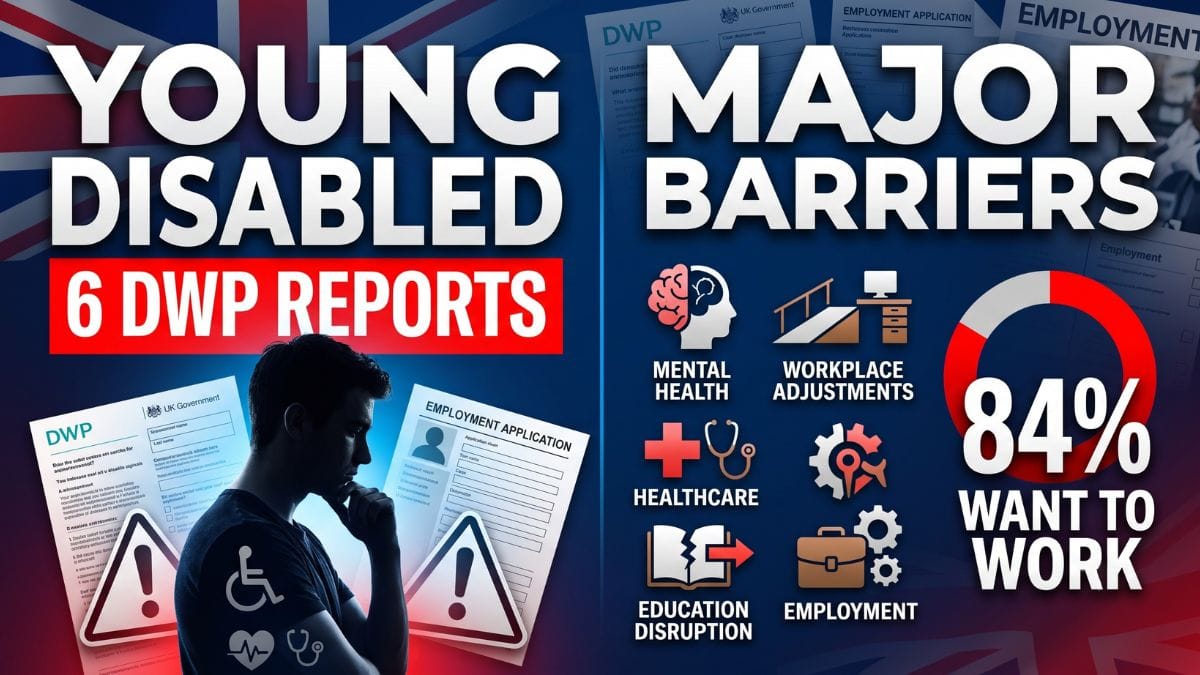 Young Disabled People Face Major Barriers to Work – Six DWP Reports Reveal What’s Behind the Numbers