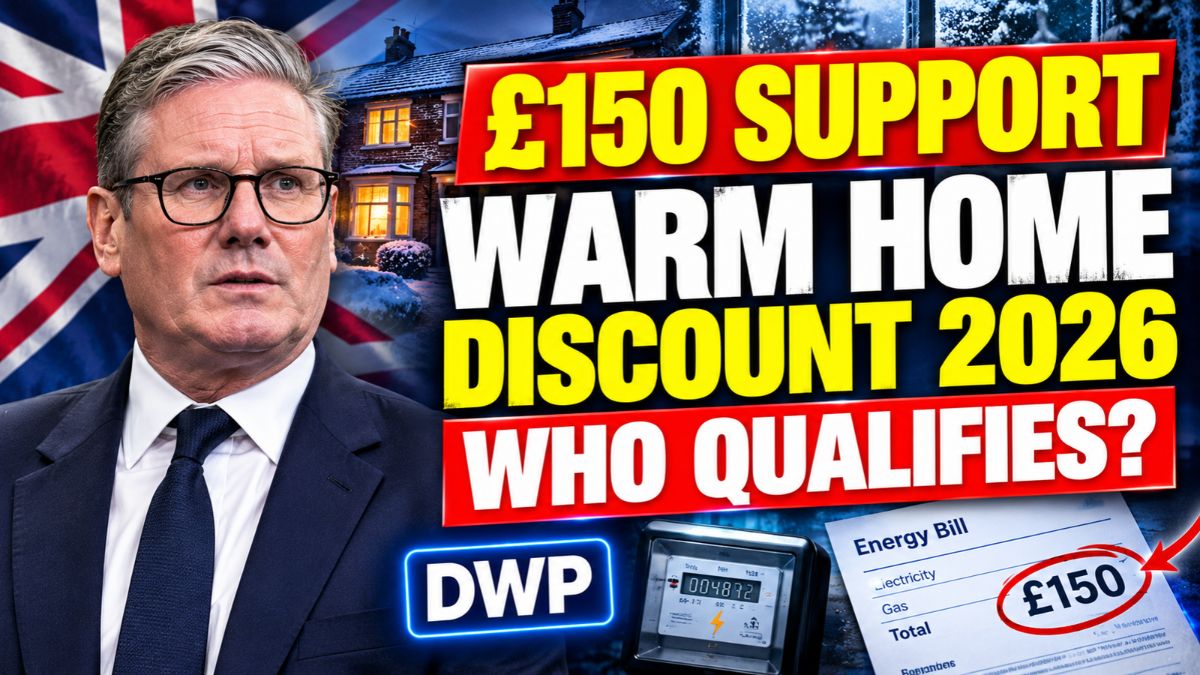 £150 Warm Home Discount 2026 – Who Qualifies, Which Benefits Count and When the Money Arrives
