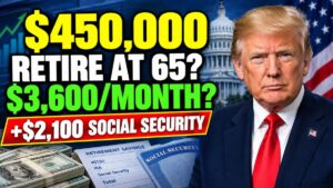 $450,000 in Retirement Savings at 65 – How Much Monthly Income Can You Expect With $2,100 in Social Security?