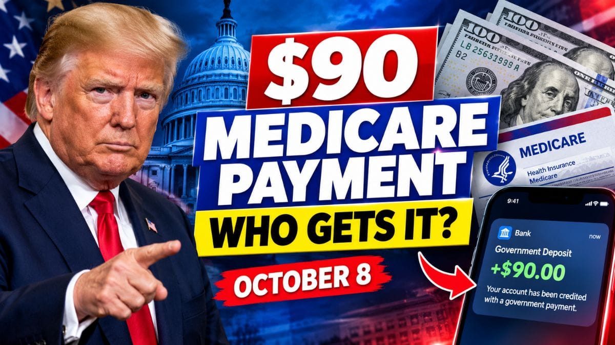 $90 Medicare Payment – Who Qualifies, When It Arrives and Why It May Look Like a Social Security Deposit
