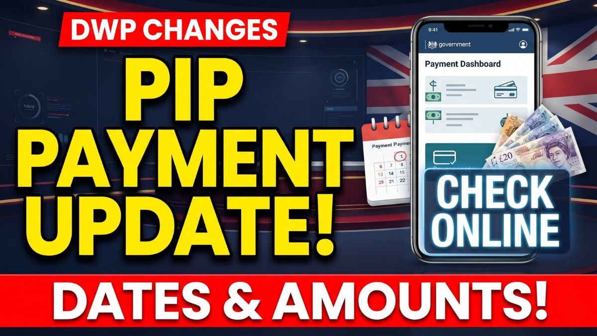 DWP Changes PIP Payment Access – Claimants Can Now Check Dates and Amounts Online