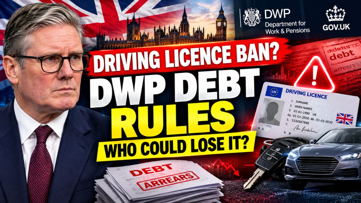 DWP Driving Licence Ban Explained – Who Could Lose Their Licence Under New Benefit Debt Rules?