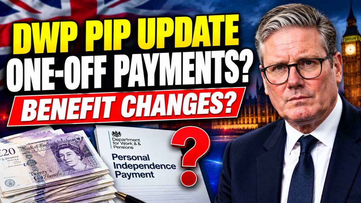 DWP PIP Update – Could Claimants Receive One-Off Payments Under Proposed Benefit Reforms?