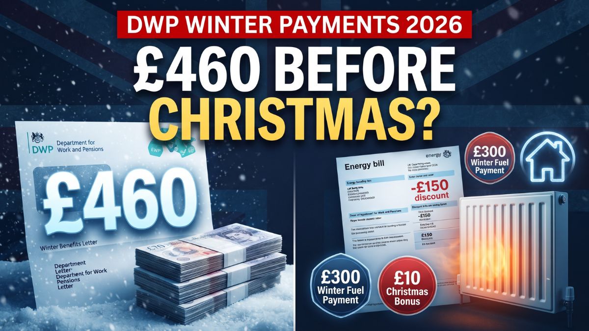 DWP Winter Payments 2026 – Could You Get Up to £460 Before Christmas?