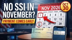 No SSI Payment in November 2026? The Calendar Change Millions of Recipients Need to Know