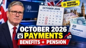 October 2026 Benefits and Pension Dates – Payments, Cost of Living Help and Winter Support Explained