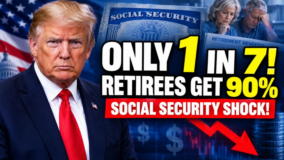 Only 1 in 7 Retirees Get 90% of Their Income From Social Security, Data Reveals Why