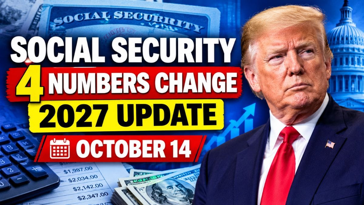 Social Security October Update – 4 Key Numbers Set to Change in 2027, What Beneficiaries Should Watch