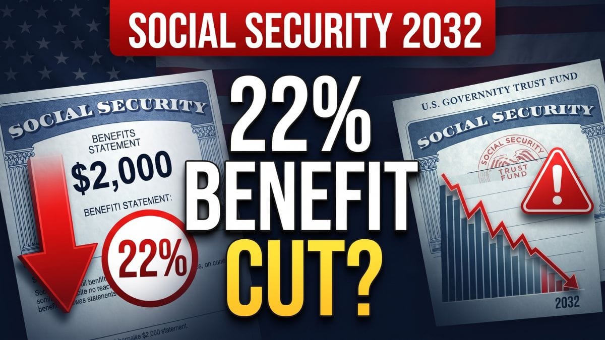 Social Security Could Face a Major Benefit Shortfall by 2032 – What Retirees Need to Know