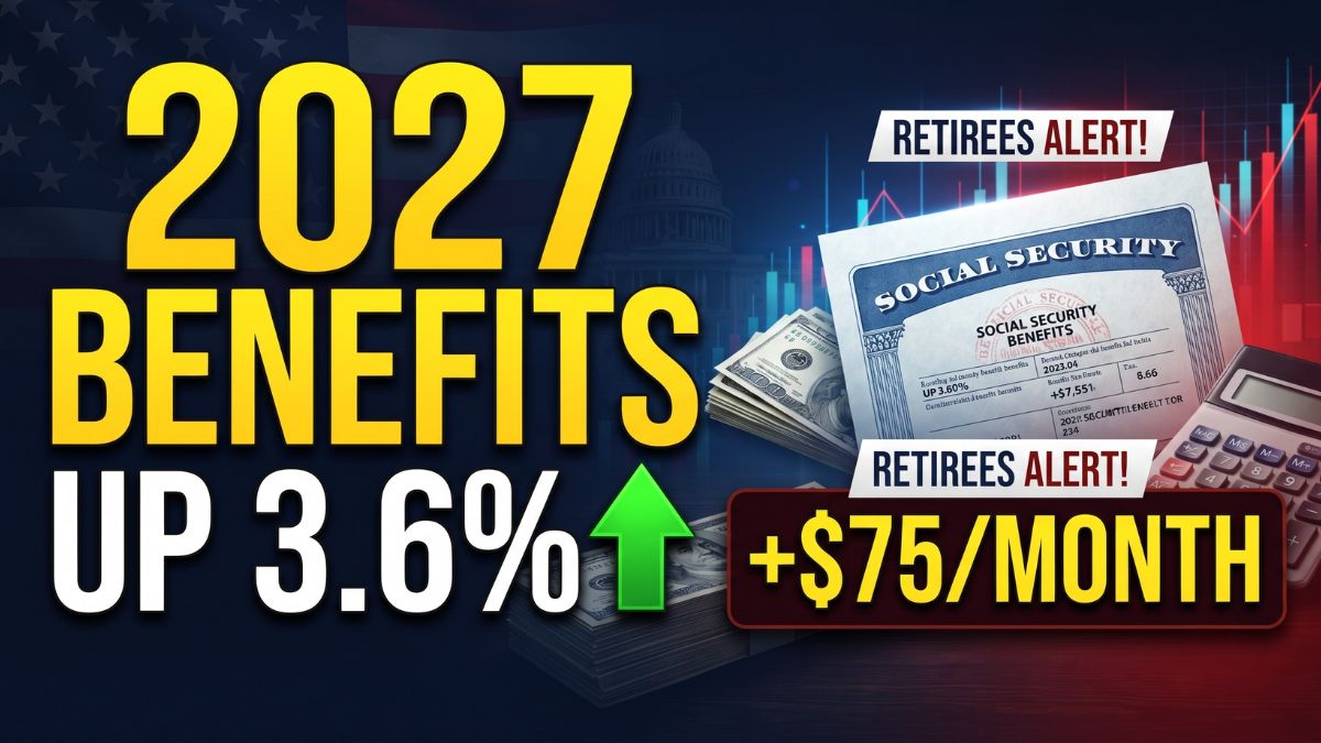 Social Security Benefits to Rise 3.6% in 2027 – How Much More Retirees Could Receive Each Month