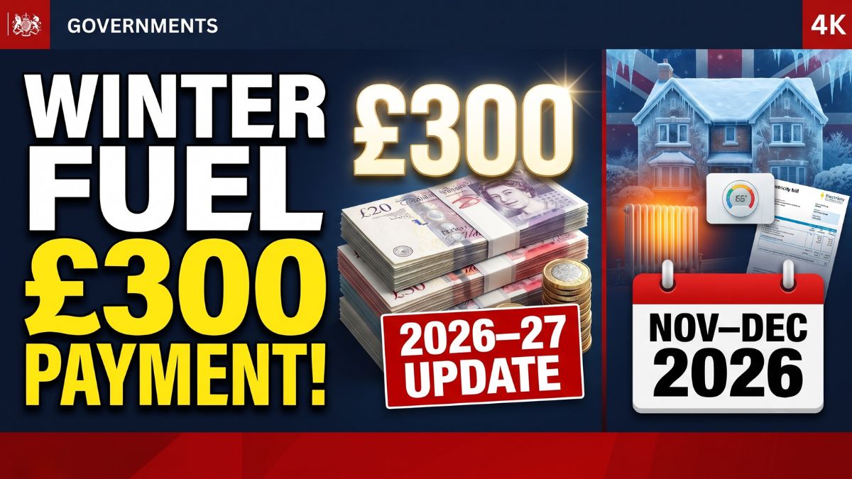 DWP Winter Fuel Payment 2026 to 27 – When Will Payments Arrive and How Much Could Pensioners Receive?