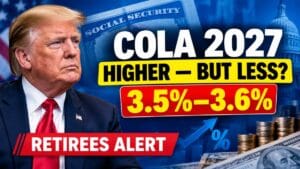 Social Security COLA 2027 – Higher Increase Could Still Mean Less Extra Money for Some Retirees