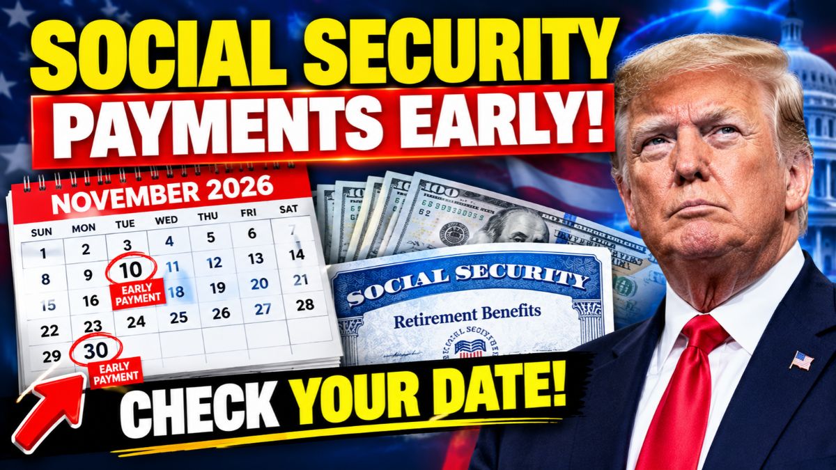Social Security November 2026 Payment Dates – Some Americans Will Receive Checks Early, See Who Gets Paid This Week