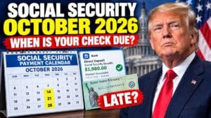 Social Security October 2026 Payment Dates – When Your Check Is Due and What to Do If It’s Late