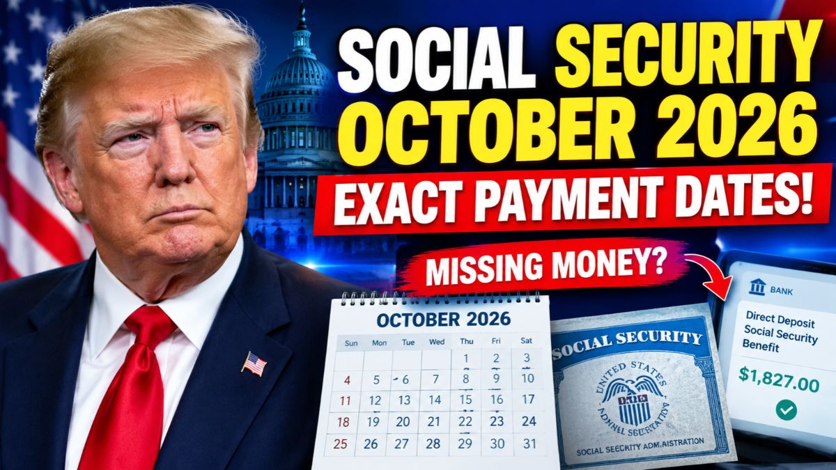 Social Security October 2026 Payments – Check Your Exact Date and What to Do if Money Is Missing