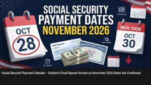 Social Security Payment Calendar – October’s Final Deposit Arrives as November 2026 Dates Are Confirmed