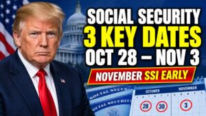 Social Security Payments – 3 Key Dates From October 28 to November 3, 2026, and Why November SSI Arrives Early