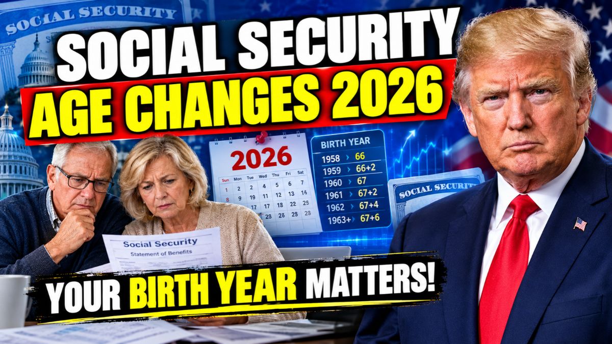 Social Security Retirement Age Changes in 2026 – The Birth Year Rule That Could Affect Your Monthly Benefits