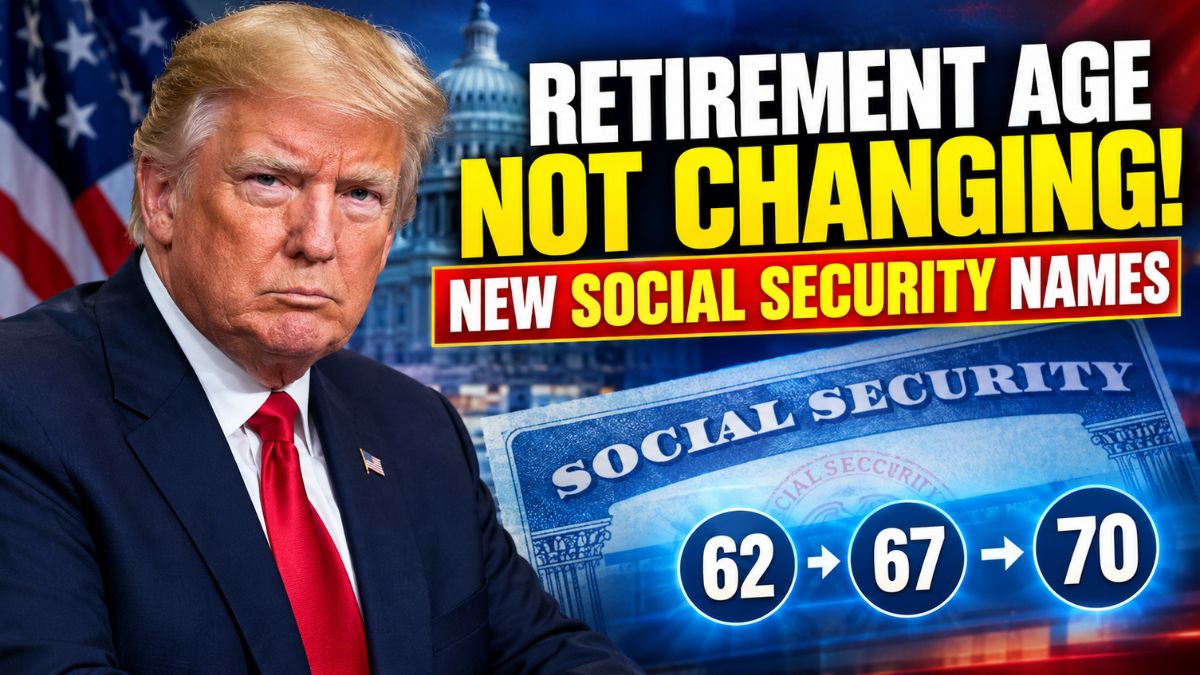 Social Security Retirement Age Is Not Changing – But These New Names Could Change How Americans Claim Benefits