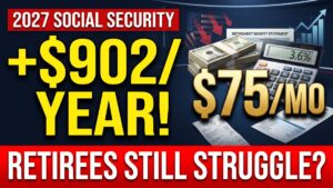 Social Security’s 2027 COLA Adds About $902 a Year – Why Retirees May Still Feel the Squeeze