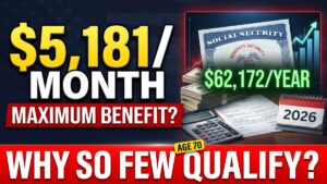 Social Security’s $5,181 Monthly Benefit in 2026 – Why So Few Retirees Qualify for the Maximum Check