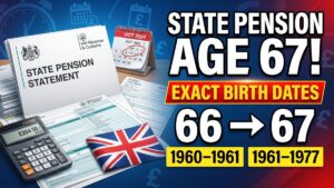 UK State Pension Age Is Rising to 67 – The Exact Birth Dates Affected and When You Can Claim