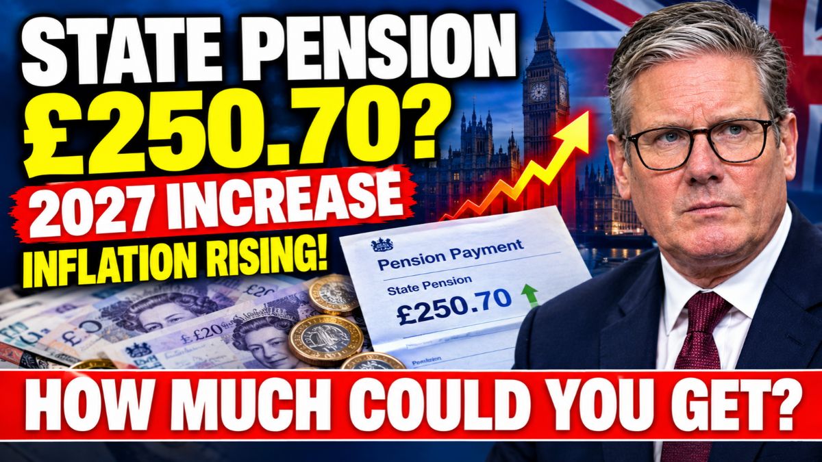 State Pension Increase 2027 – Could Your Weekly Payments Rise to £250.70 as Inflation Climbs?