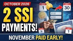 Why SSI Recipients Will Get Two Payments in October 2026 – And What It Means for November Benefits