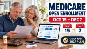 Medicare Open Enrollment Starts October 15: What to Check for 2027 Coverage
