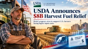 USDA Announces $8 Billion Harvest Fuel Relief Program: What Farmers Know So Far